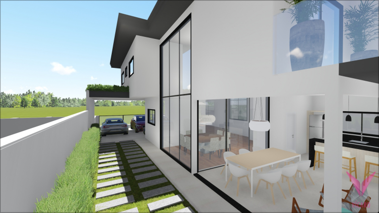 Projeto Residencial com Espaço Gourmet 5