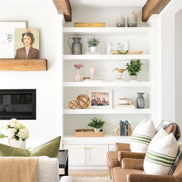 Como organizar e expor objetos de decoração